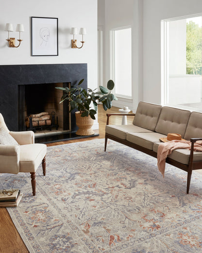 Chris Loves Julia x Loloi Rosemarie Round Area Rug