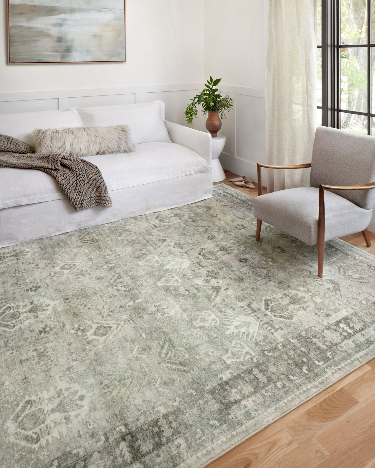 Loloi 18" x 18" Sample Rug