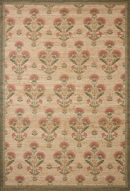 Chris Loves Julia x Loloi Rue 18" x 18" Sample Rug