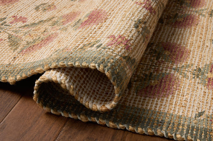 Chris Loves Julia x Loloi Rue 18" x 18" Sample Rug