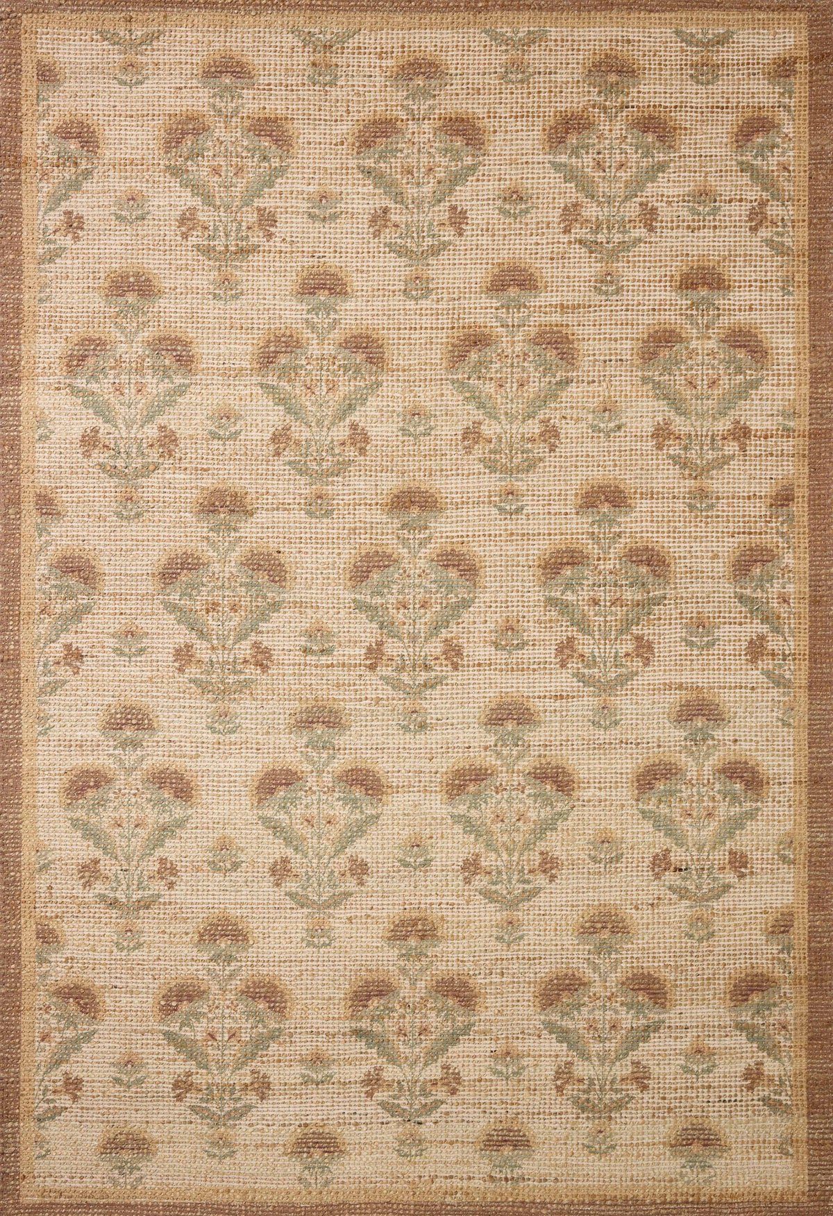 Chris Loves Julia x Loloi Rue 18" x 18" Sample Rug