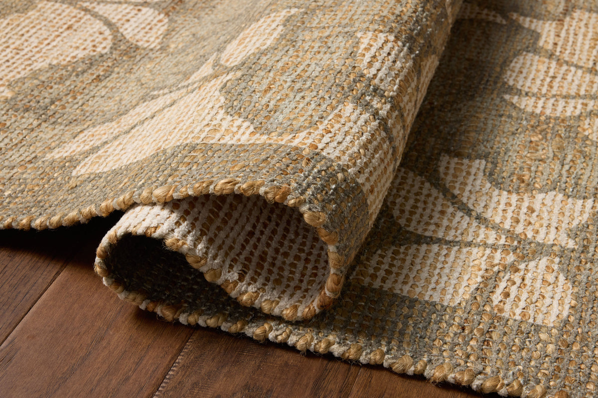 Chris Loves Julia x Loloi Rue 18" x 18" Sample Rug