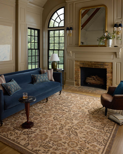 Chris Loves Julia x Loloi Rue 18" x 18" Sample Rug