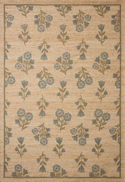 Chris Loves Julia x Loloi Rue 18" x 18" Sample Rug