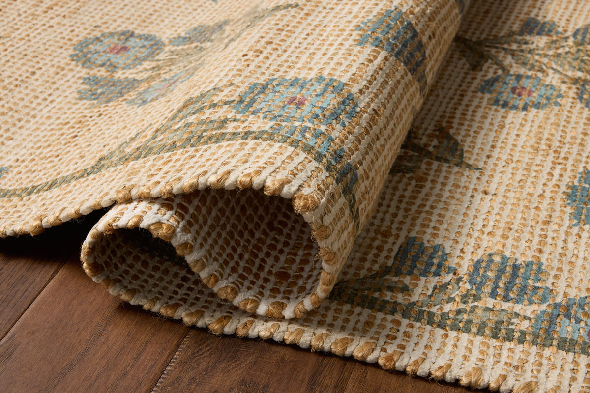 Chris Loves Julia x Loloi Rue 18" x 18" Sample Rug