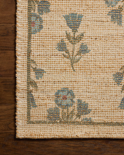 Chris Loves Julia x Loloi Rue 18" x 18" Sample Rug