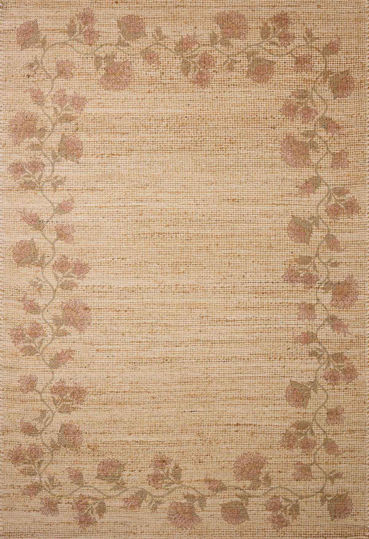 Chris Loves Julia x Loloi Rue 18" x 18" Sample Rug