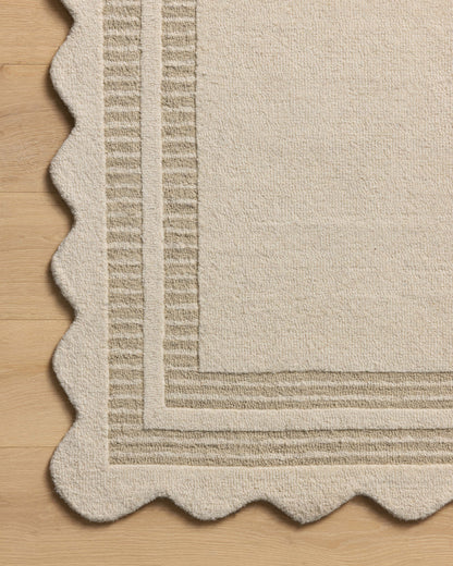 Chris Loves Julia x Loloi Scottie 18" x 18" Sample Rug