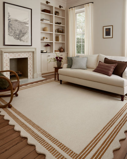 Chris Loves Julia x Loloi Scottie 18" x 18" Sample Rug