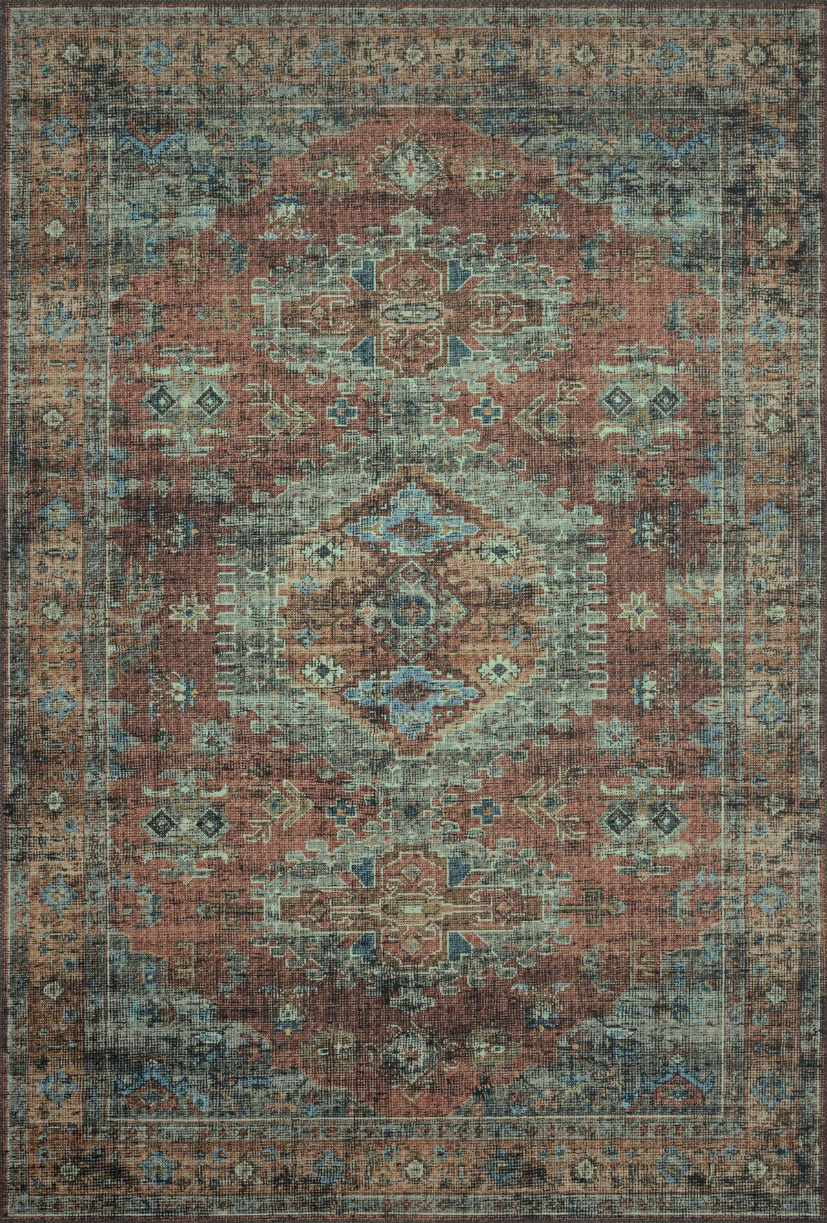 Loloi Skye 18" x 18" Sample Rug