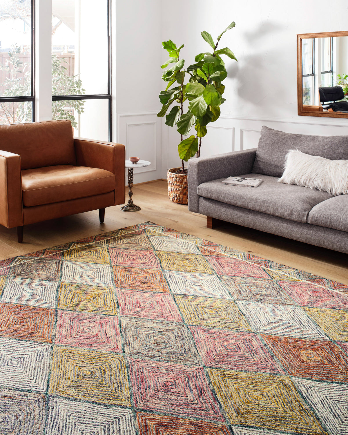 Loloi Spectrum 18" x 18" Sample Rug