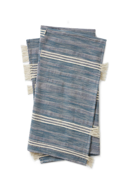 Amber Lewis x Loloi TAL0001 Blue 4'-2" x 5' Throw