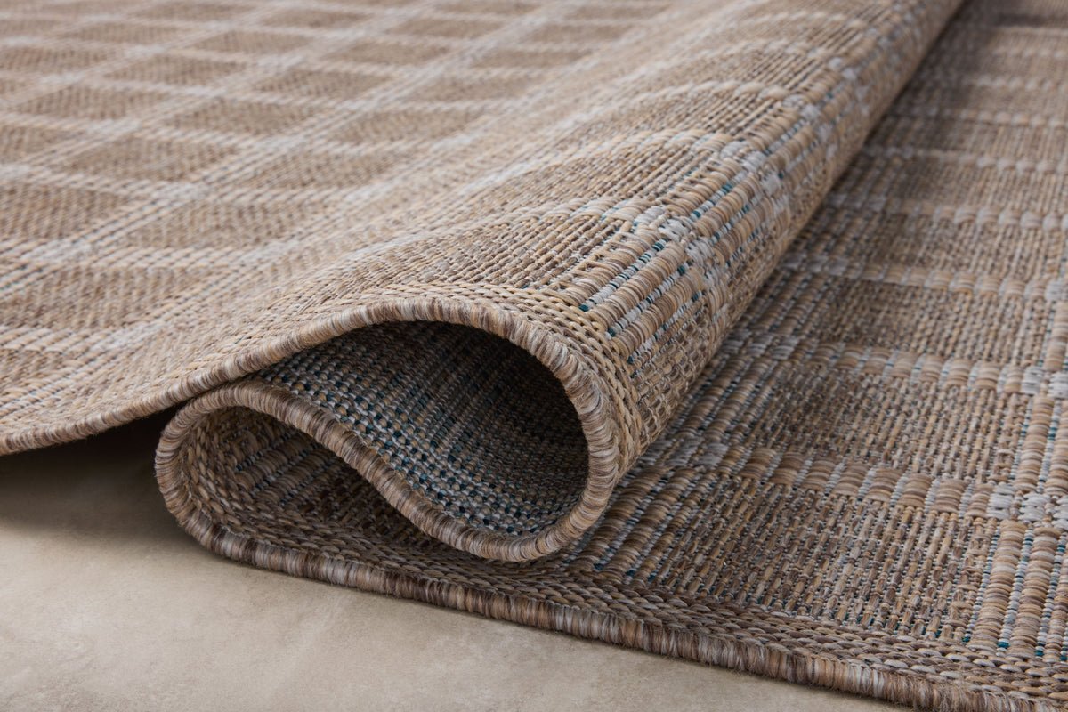 Amber Lewis x Loloi Topanga 18" x 18" Sample Rug