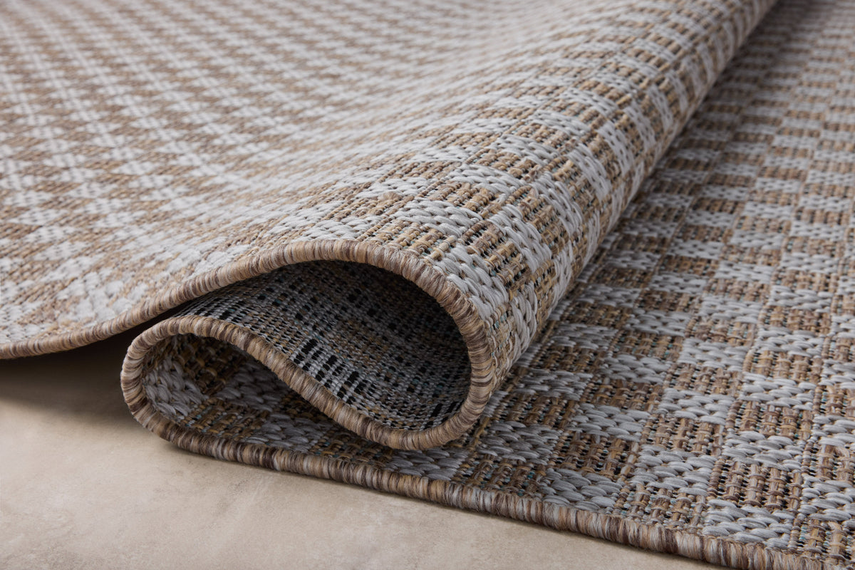 Amber Lewis x Loloi Topanga 18" x 18" Sample Rug