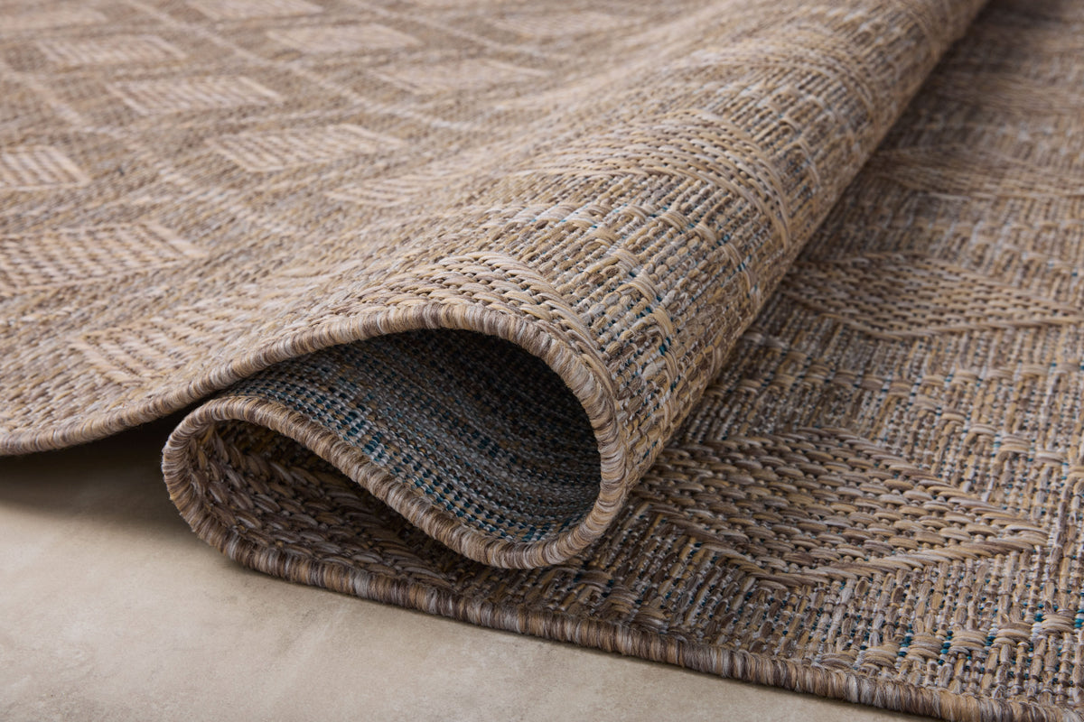 Amber Lewis x Loloi Topanga 18" x 18" Sample Rug