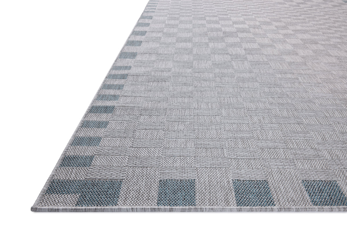 Amber Lewis x Loloi Topanga 18" x 18" Sample Rug
