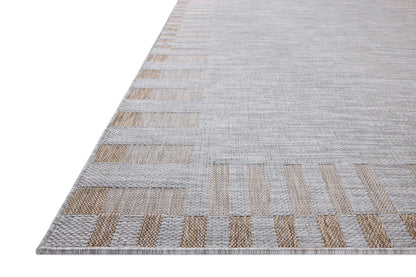 Amber Lewis x Loloi Topanga 18" x 18" Sample Rug