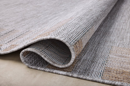 Amber Lewis x Loloi Topanga 18" x 18" Sample Rug