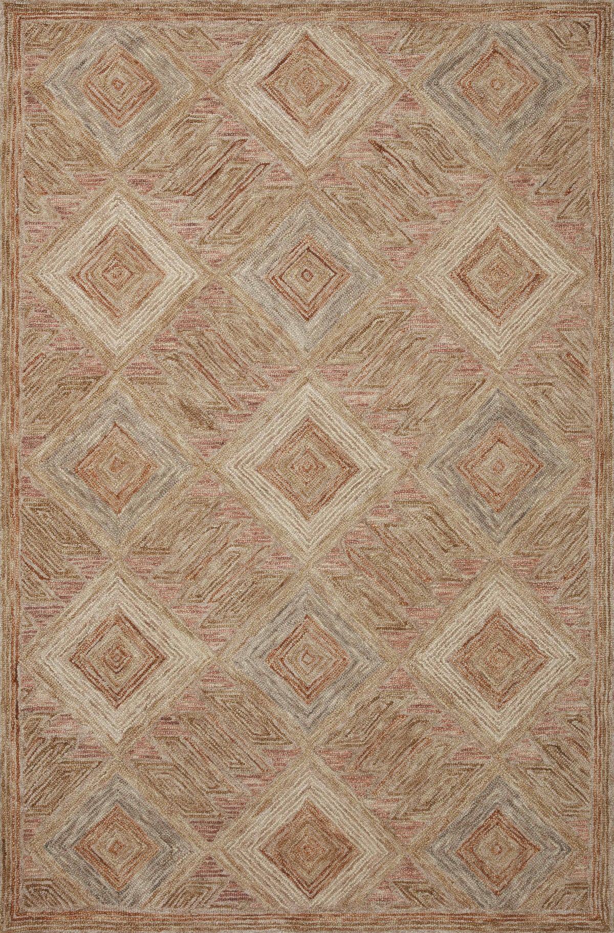 Loloi Varena 18" x 18" Sample Rug