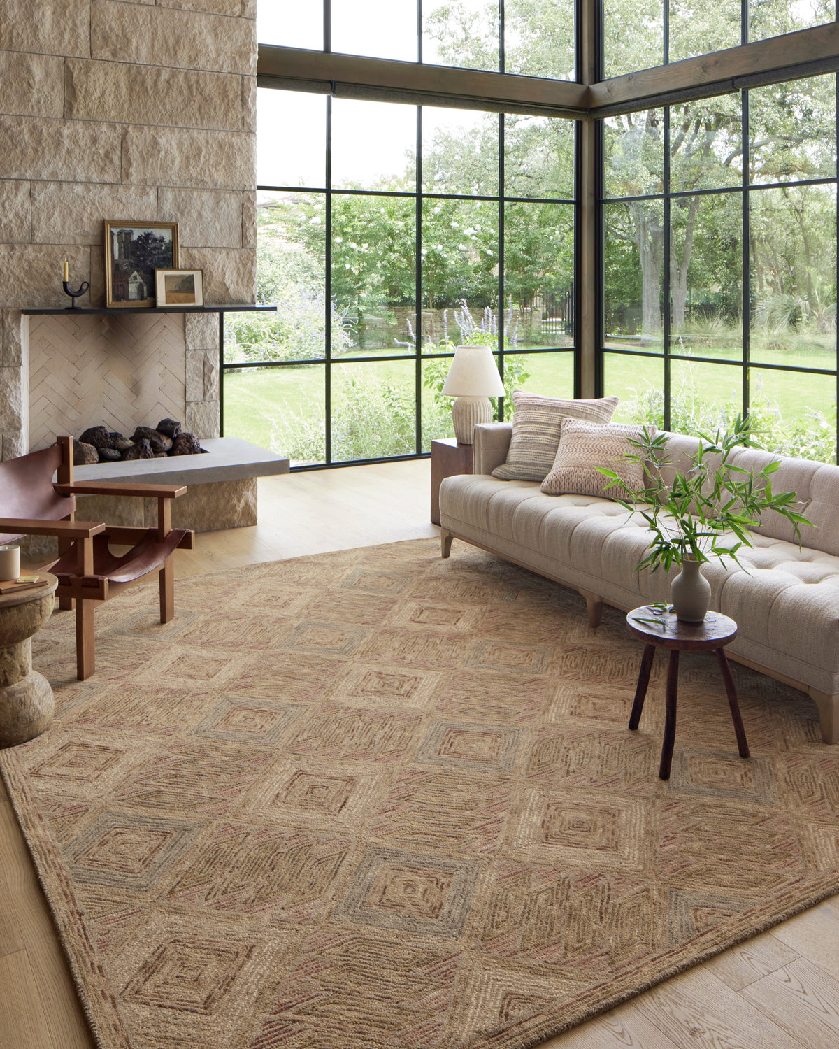 Loloi Varena 18" x 18" Sample Rug