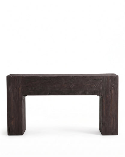 Wabi-Sabi Style Console Table for Timeless Elegance