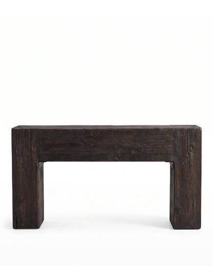 Wabi-Sabi Style Console Table for Timeless Elegance