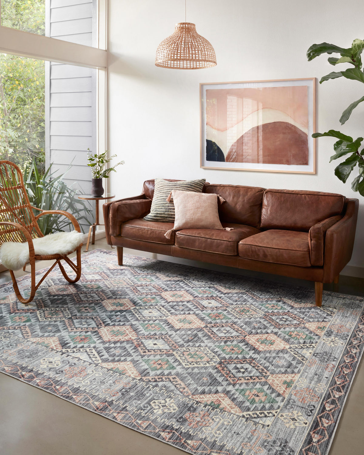 Loloi Zion 2'-6" x 7'-6" Runner Rug