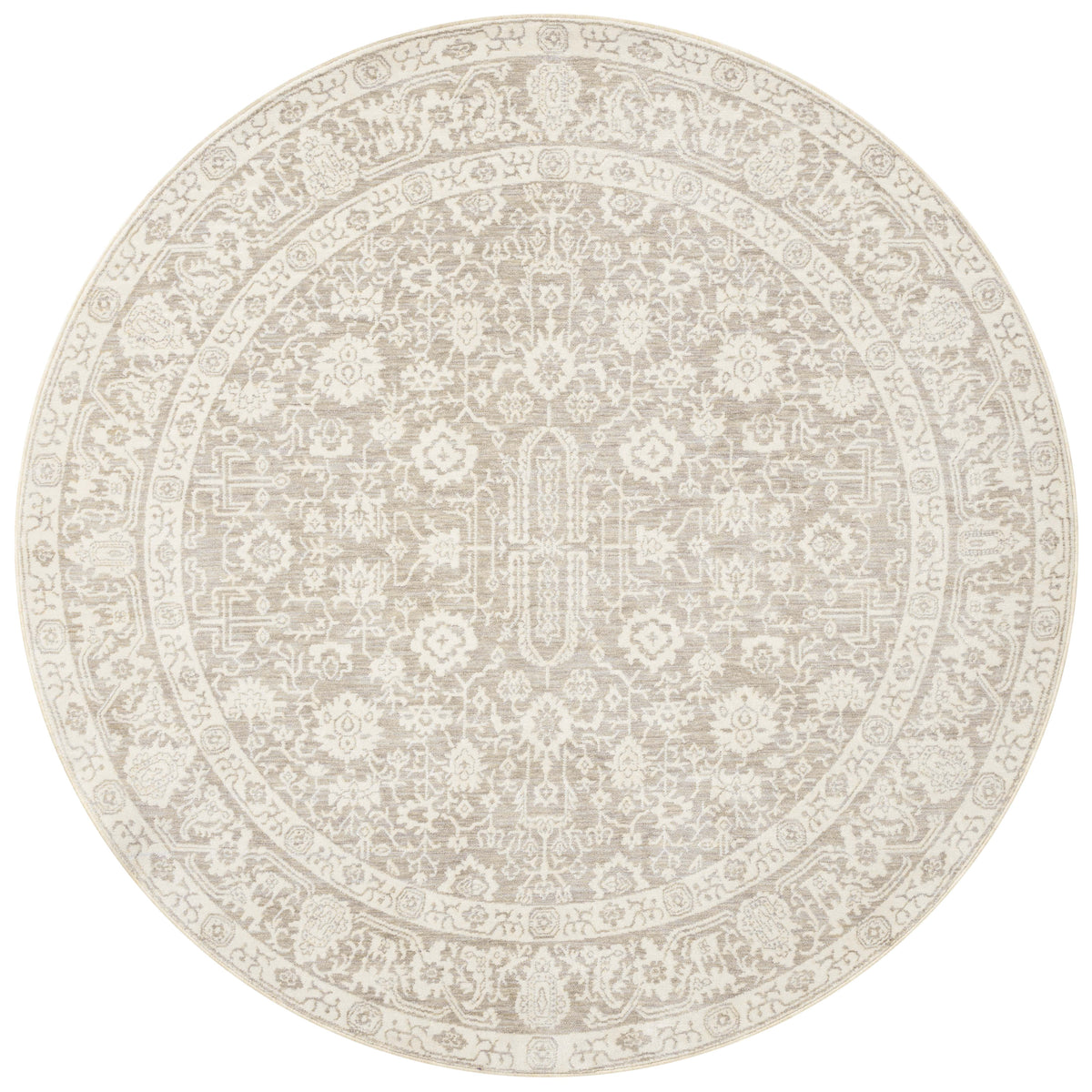 Amber Lewis x Loloi Zuma 5'-3" x 5'-3" Round Area Rug