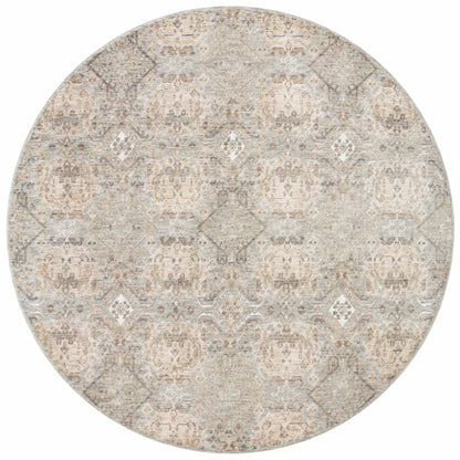 Amber Lewis x Loloi Zuma 3'-0" x 3'-0" Round Accent Rug