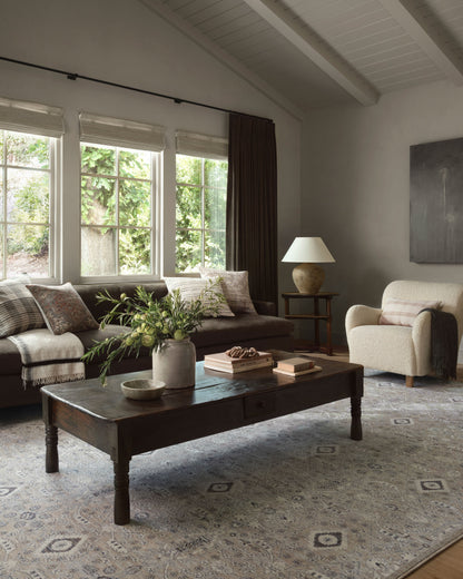 Amber Lewis x Loloi Zuma 3'-0" x 3'-0" Round Accent Rug