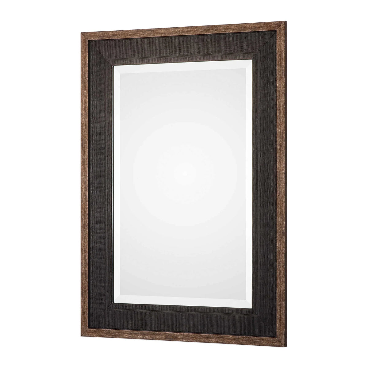 Rustic Black Mirror