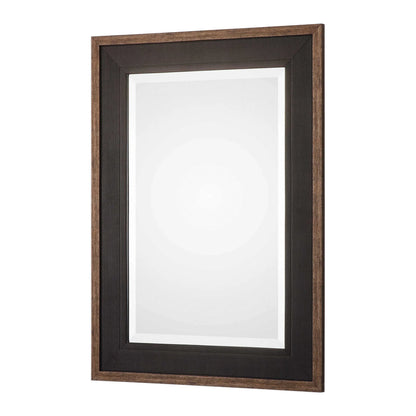 Rustic Black Mirror