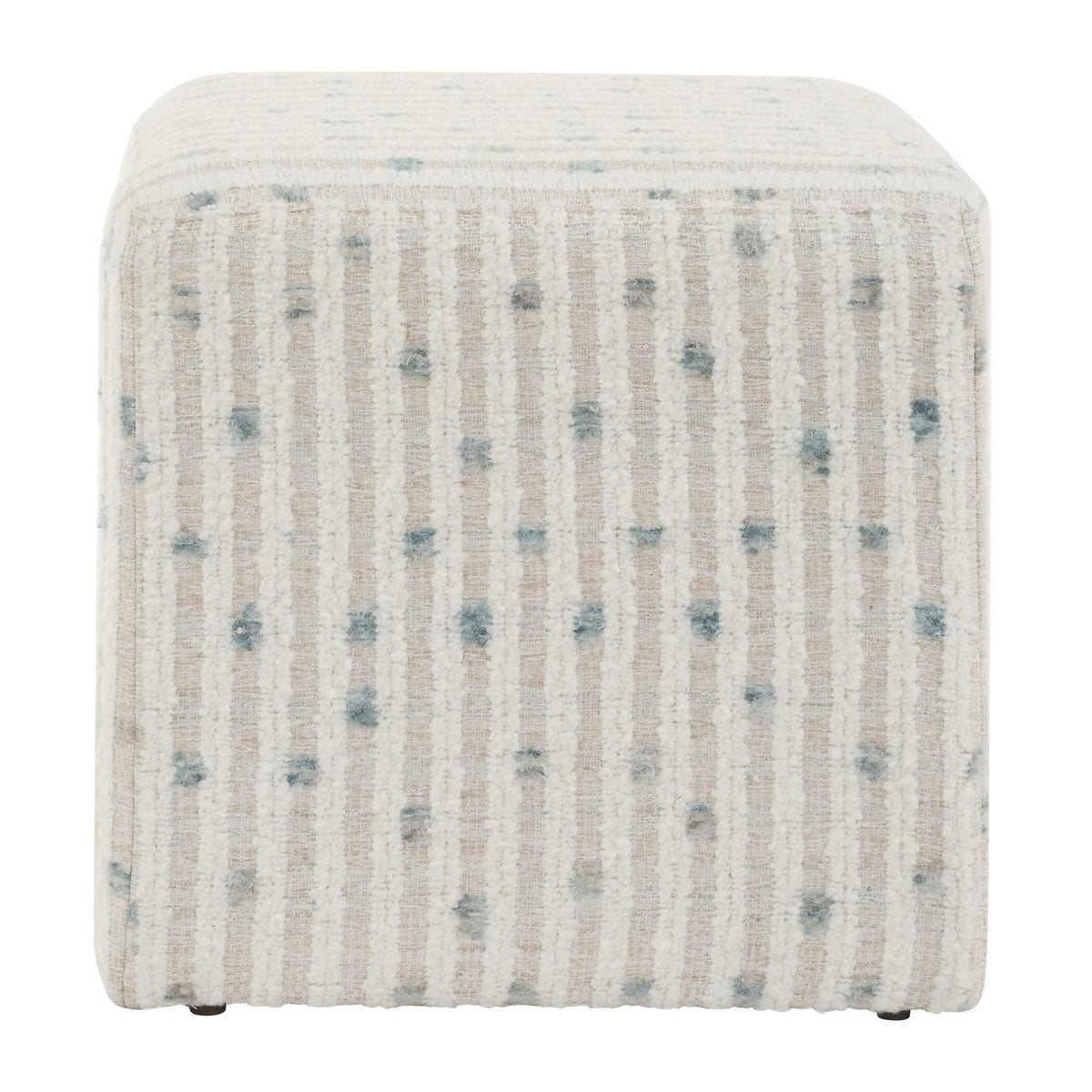 Plaid Ottoman