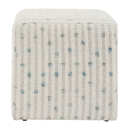 Plaid Ottoman