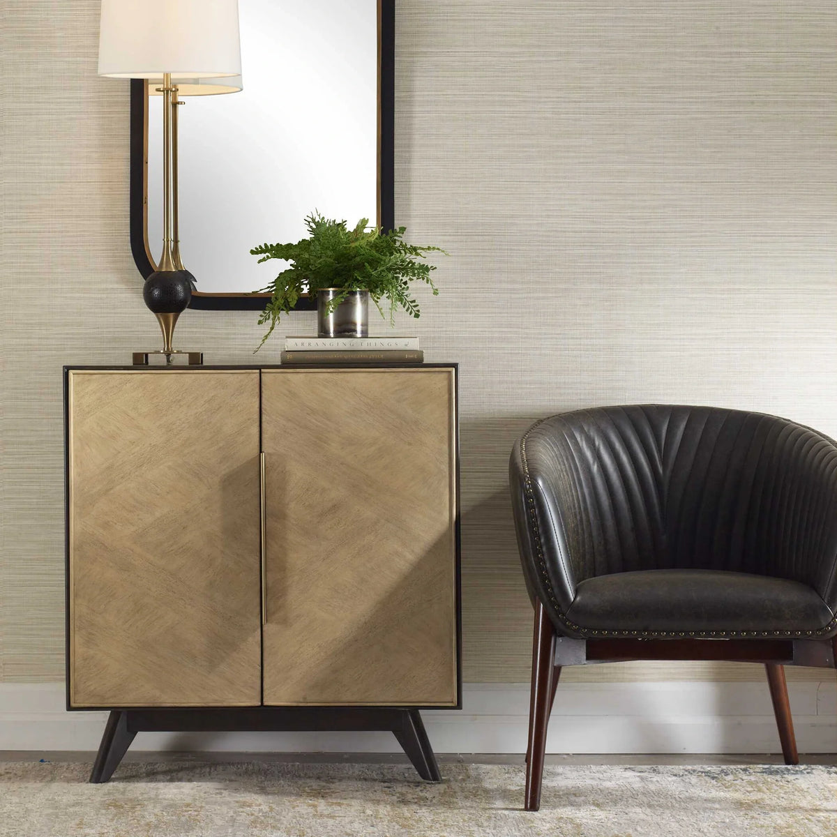 Modern 2-Door Cabinet