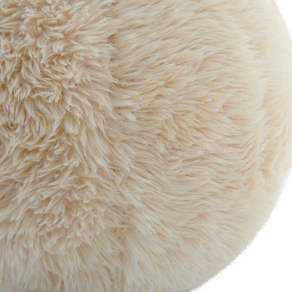 Ball Sheepskin Pillows Set/2