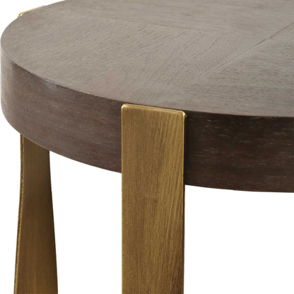 Brass Accent Table