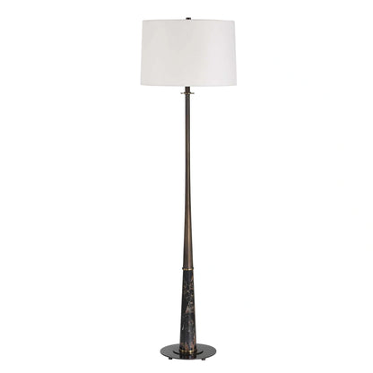 Brass & Marble Floor Lamp