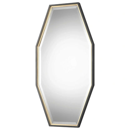 Gold Octagon Mirror