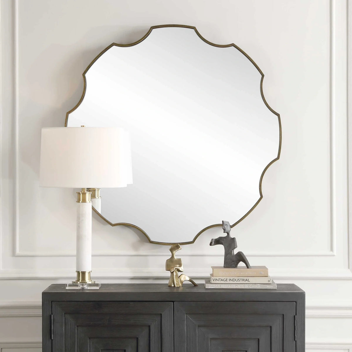 Gear Shaped Bronze Mirror