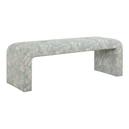 Spa Blue Bench