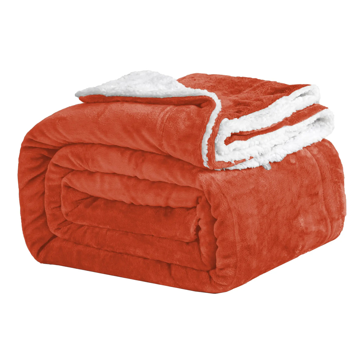 Imperial Homeware Sherpa Fleece Blanket, Dual-Layer 230 GSM Fleece and 180 GSM Sherpa, Warm Lightweight Throw for Bed, Sofa or Travel, Breathable Durable, King Queen Twin Throw Sizes, Easy Care