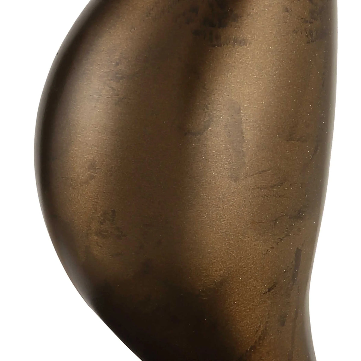 Sculptural Bronze Table Lamp