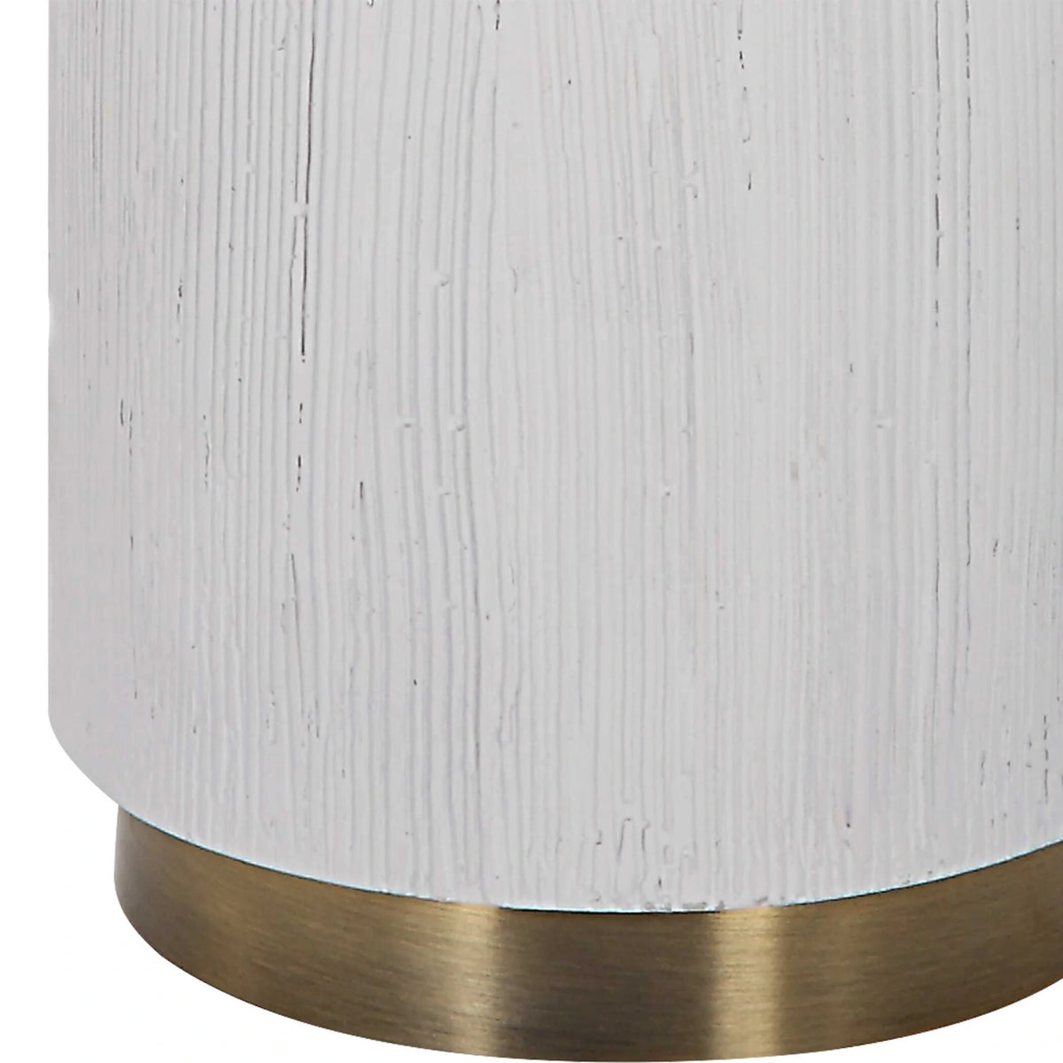 Whitewashed Table Lamp
