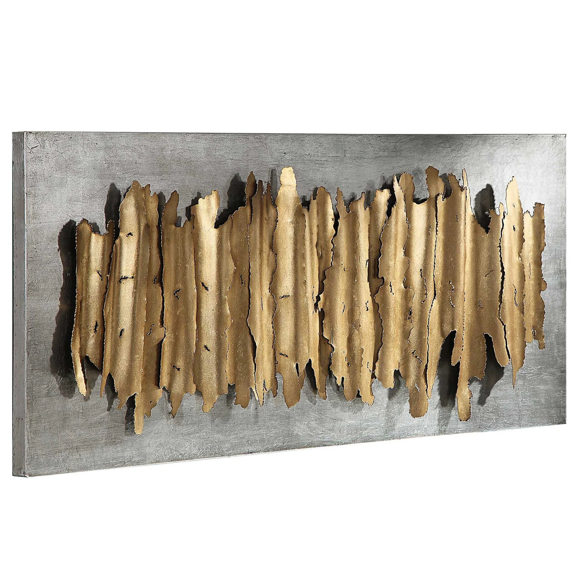 Gold Metal Wall Decor