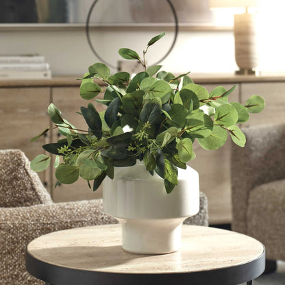 Eucalyptus Accent & Vase