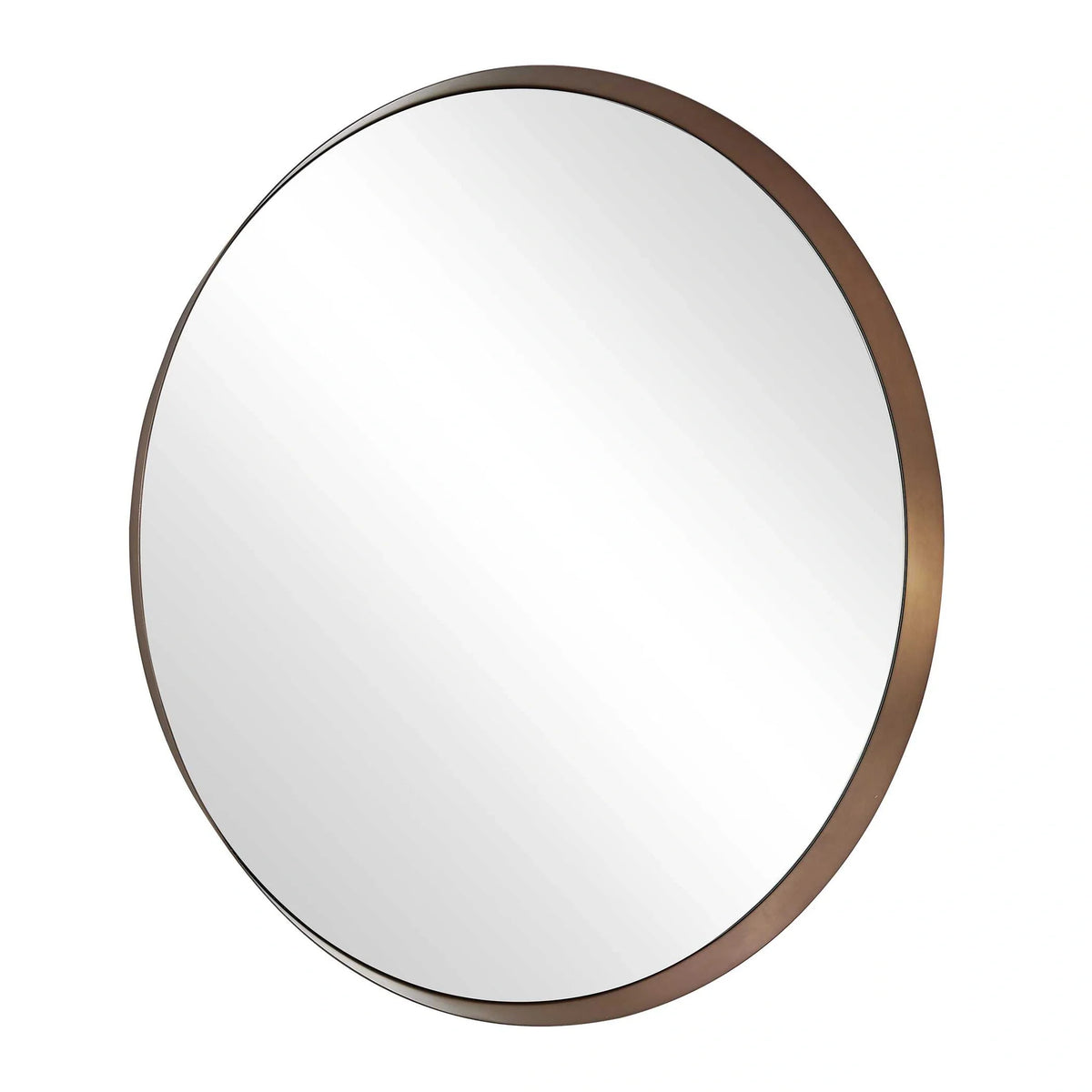 Round Bronze Mirror
