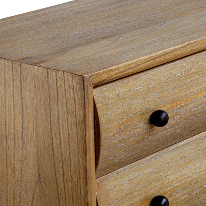 Curved 4 Drawer Chest