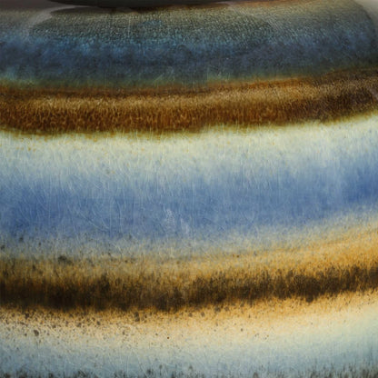 Blue Brown Table Lamp