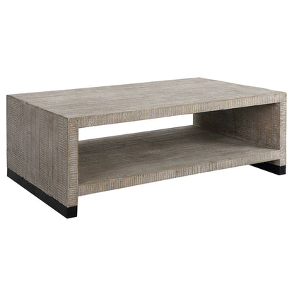 White Washed Coffee Table